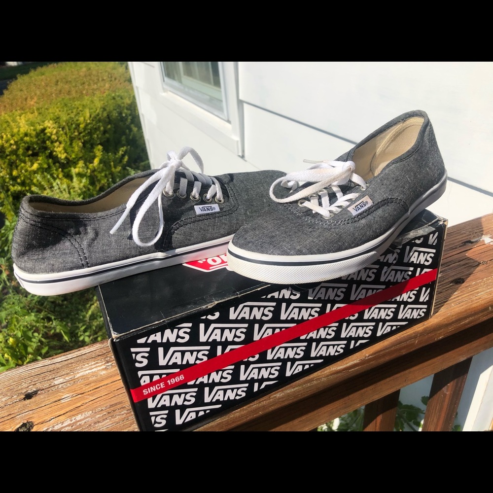 Grey Vans - Excellent condition barely wore them